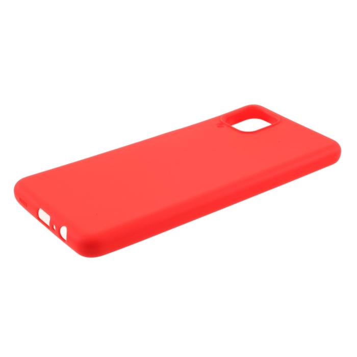 Bild 5, Samsung Galaxy A12 - Matt TPU Skal - Röd