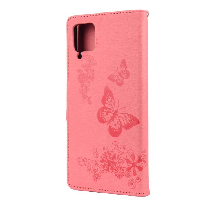 Bild 3, Samsung Galaxy A12 - Fodral Med Tryck - Rosa