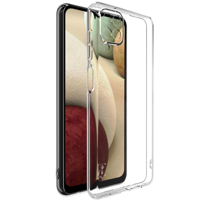 Bild 1, Samsung Galaxy A12 - IMAK Crystal Transparent TPU Skal