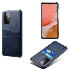 Samsung Galaxy A72 - KSQ Skal Med Kortfack - Blå