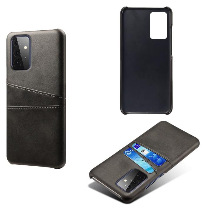 Bild 2, Samsung Galaxy A72 - KSQ Skal Med Kortfack - Svart