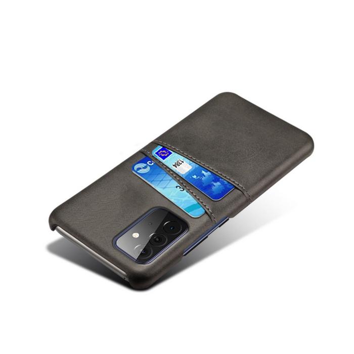 Bild 4, Samsung Galaxy A72 - KSQ Skal Med Kortfack - Svart