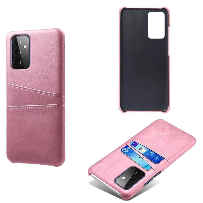 Bild 2, Samsung Galaxy A72 - KSQ Skal Med Kortfack - Roséguld