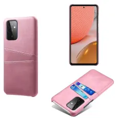 Samsung Galaxy A72 - KSQ Skal Med Kortfack - Ros&eacute;guld