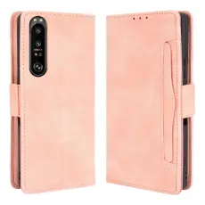 Sony Xperia 1 III - Fodral Med Avtagbart Kortfodral - Roséguld