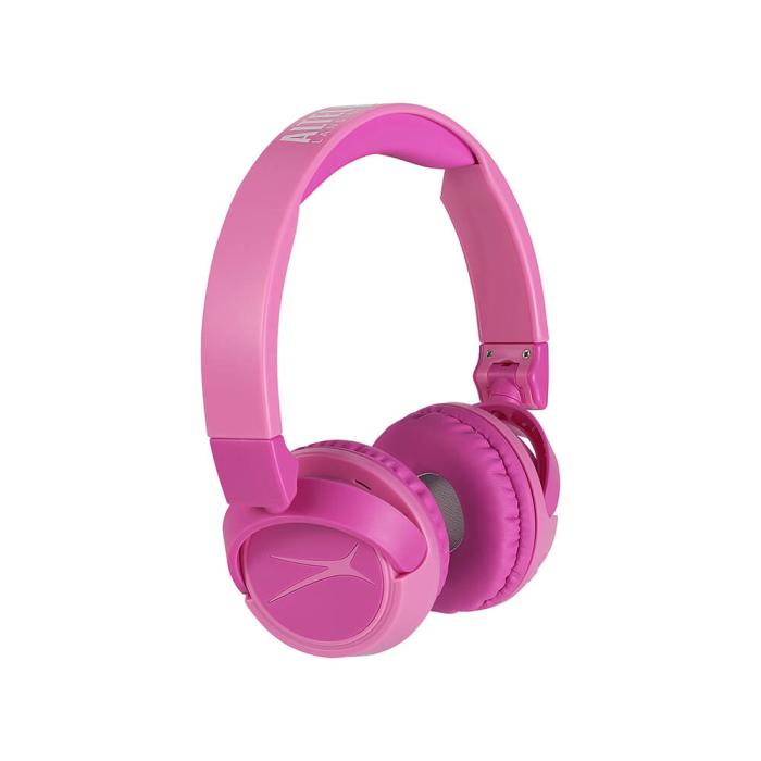 Bild 2, Altec Lansing Trådlösa Barnhörlurar 2in1 On-Ear Rosa
