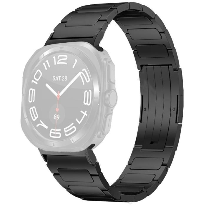 Bild 1, Galaxy Watch Ultra (2025) 47 mm Armband Steel Titanium Svart