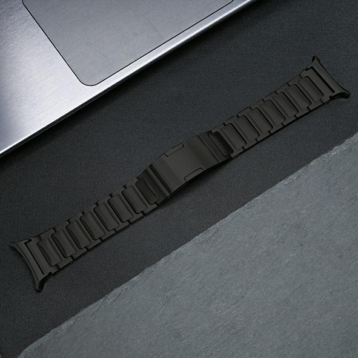 Bild 4, Galaxy Watch Ultra (2025) 47 mm Armband Steel Titanium Svart