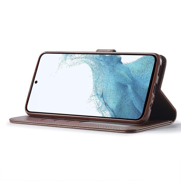 Bild 3, LC.IMEEKE Samsung Galaxy A34 5G Fodral Läder Brun
