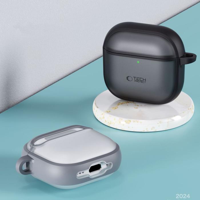 Bild 4, Tech-Protect AirPods 4 Skal MagMat Matt Grå