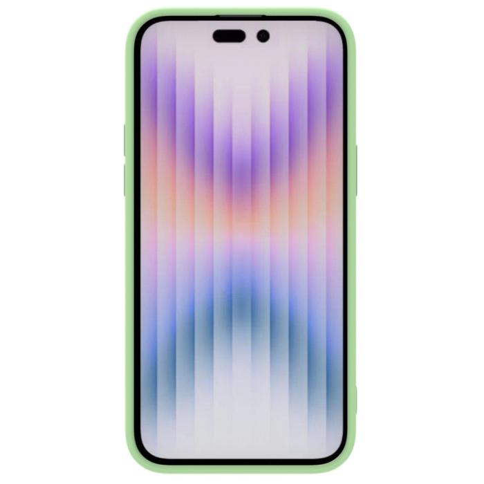 Bild 2, NILLKIN iPhone 14 Pro Skal CamShield Silky Liquid Grön