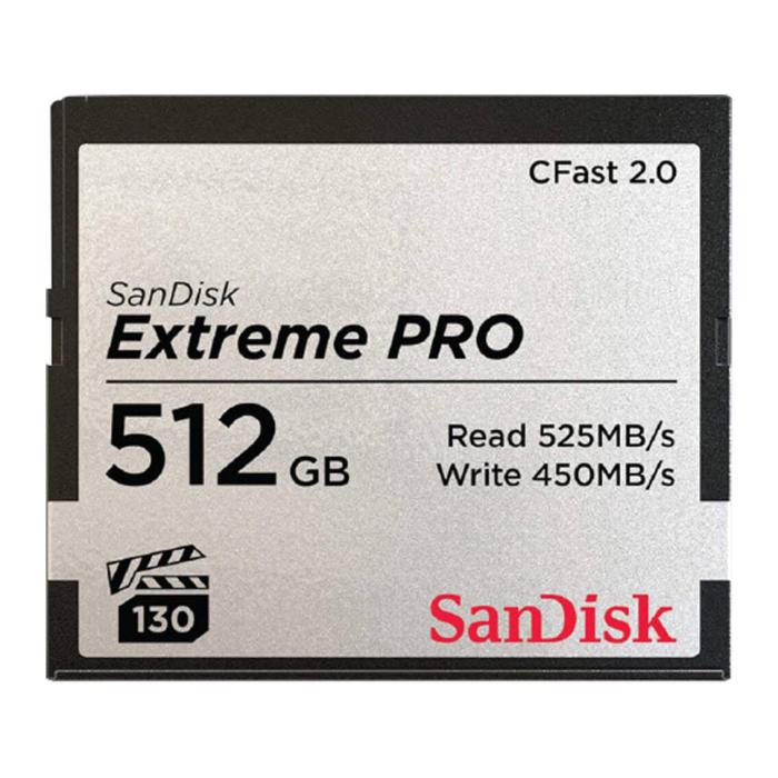 Bild 1, SanDisk Cfast 2.0 Extreme Pro 512 GB 525MB/s