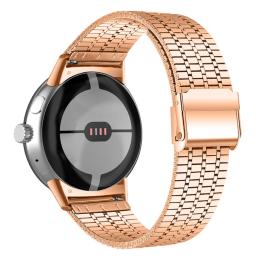 Google Pixel Watch / Watch 2 Metallarmband Roséguld