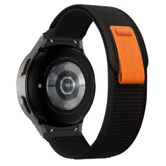 Bild 1, Samsung Galaxy Watch 5/4 Nylon Loop Svart