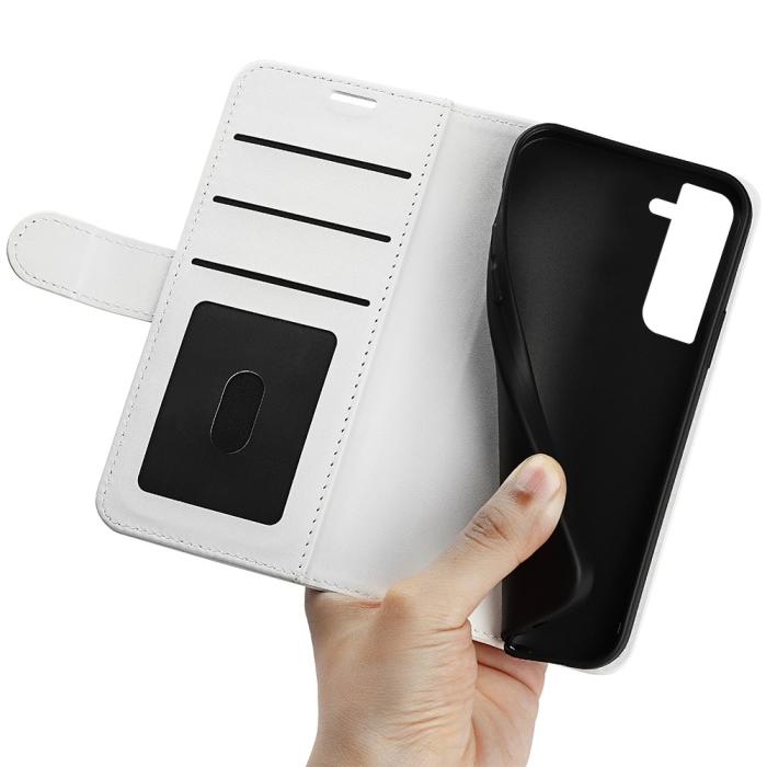 Bild 4, Samsung Galaxy S23 Plus Fodral Crazy Horse Vit
