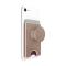 PopSockets PopWallet+ Avtagbar Mobil Plånbok Wallet Saffiano Rose Gold