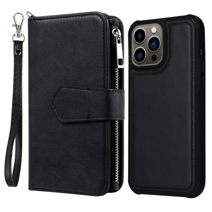Bild 1, iPhone 13 Pro Max Fodral/Skal 2in1 Magnet Multifunktionellt Svart