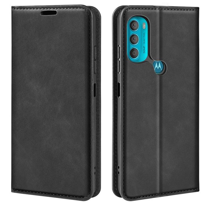 Bild 1, Motorola Moto G71 Fodral Flip Svart