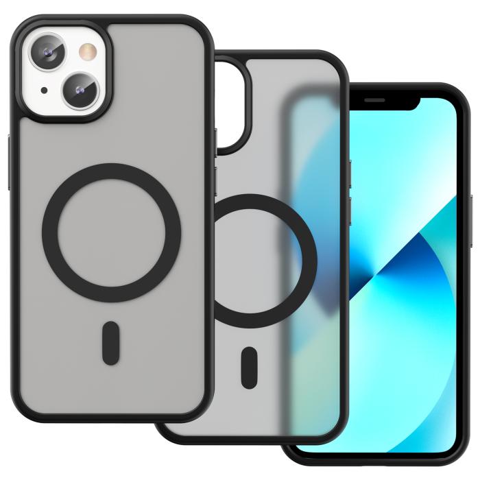 Bild 2, ColorPop iPhone 14/13 Skal CH MagSafe Matt Svart