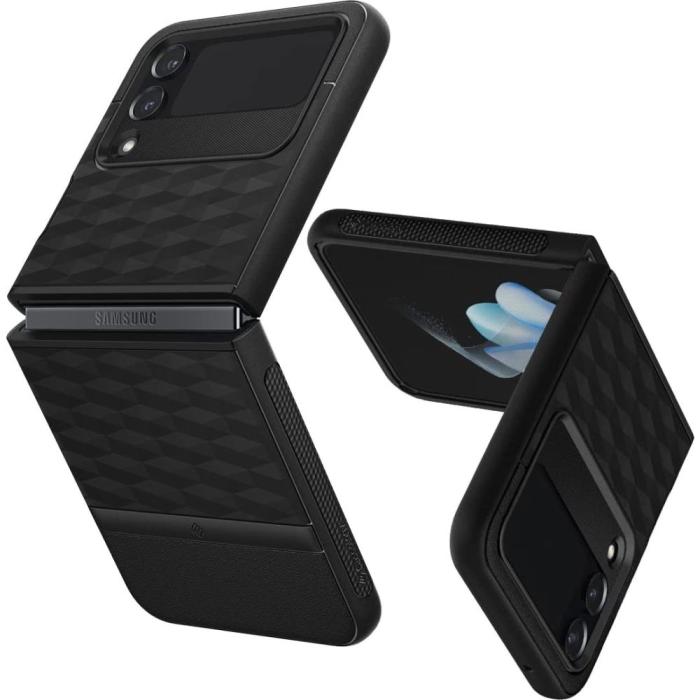 Bild 1, Spigen Caseology Samsung Galaxy Z Flip 4 Skal Parallax Matt Svart