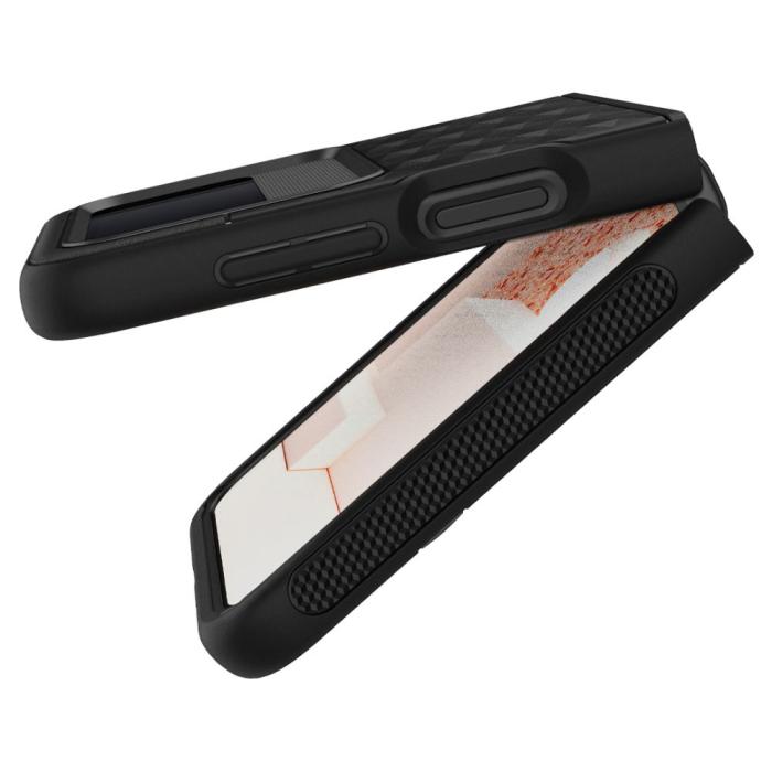 Bild 2, Spigen Caseology Samsung Galaxy Z Flip 4 Skal Parallax Matt Svart
