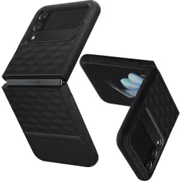 Spigen Caseology Samsung Galaxy Z Flip 4 Skal Parallax Matt Svart