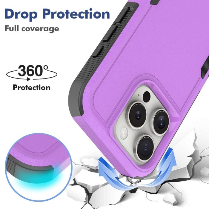 Bild 3, iPhone 16 Pro Skal Extreme Shockproof Lila