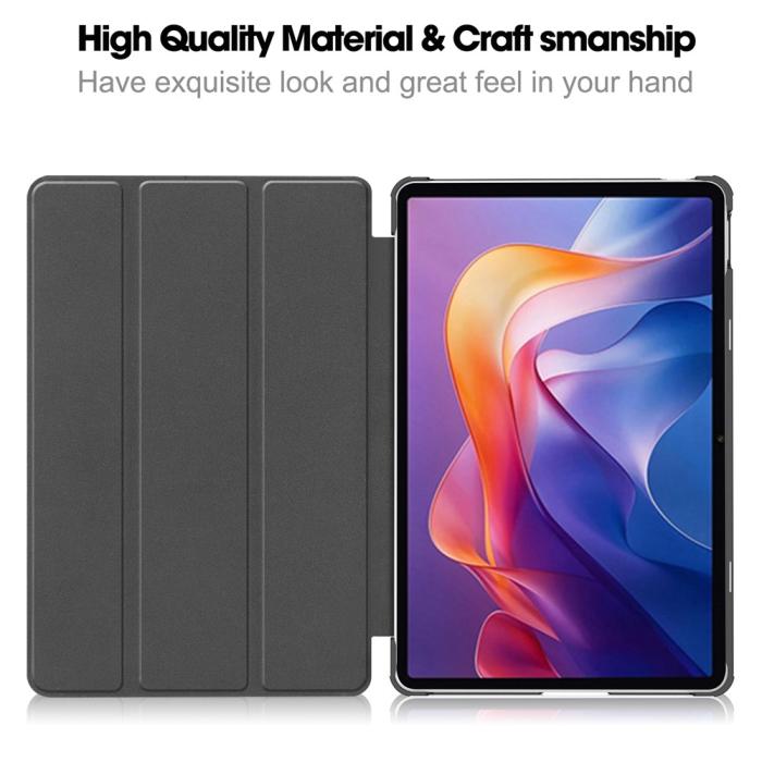 Bild 2, Xiaomi Redmi Pad 2 Fodral Tri-Fold Katt