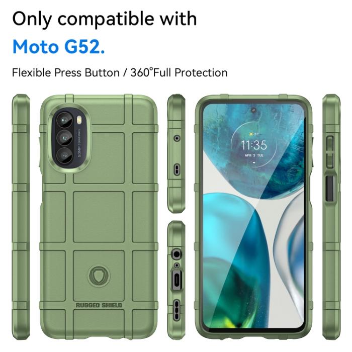 Bild 2, Motorola Moto G52/G82 Skal Robust Grön