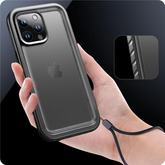 Bild 4, Tech-Protect Galaxy S24 Ultra Skal 360 IP68 ShellBox Svart