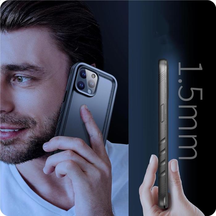 Bild 5, Tech-Protect Galaxy S24 Ultra Skal 360 IP68 ShellBox Svart