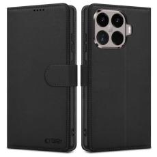 Tech-Protect Xiaomi 15T Pro Fodral L&auml;der Svart
