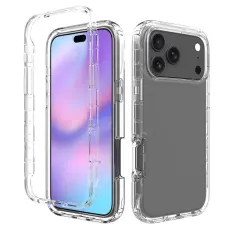 iPhone 17 Pro Max Skal Shockproof Hybrid Transparent