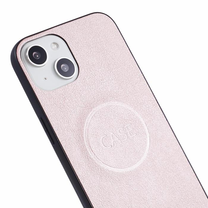 Bild 6, iPhone 13 - 2in1 Läder Magnet Fodral / Skal - Roséguld