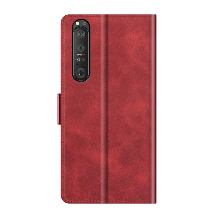 Bild 3, Sony Xperia 1 III - Fodral Med Magnetisk Stängning - Röd