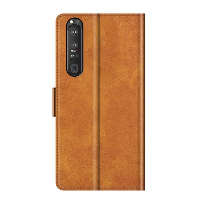 Bild 3, Sony Xperia 1 III - Fodral Med Magnetisk Stängning - Brun