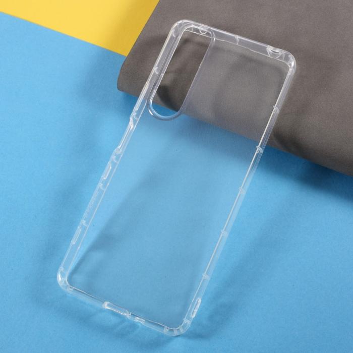 Bild 2, Sony Xperia 1 III - Transparent Shockproof TPU Skal