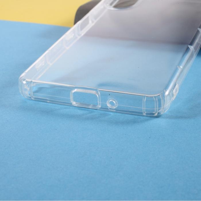 Bild 4, Sony Xperia 1 III - Transparent Shockproof TPU Skal