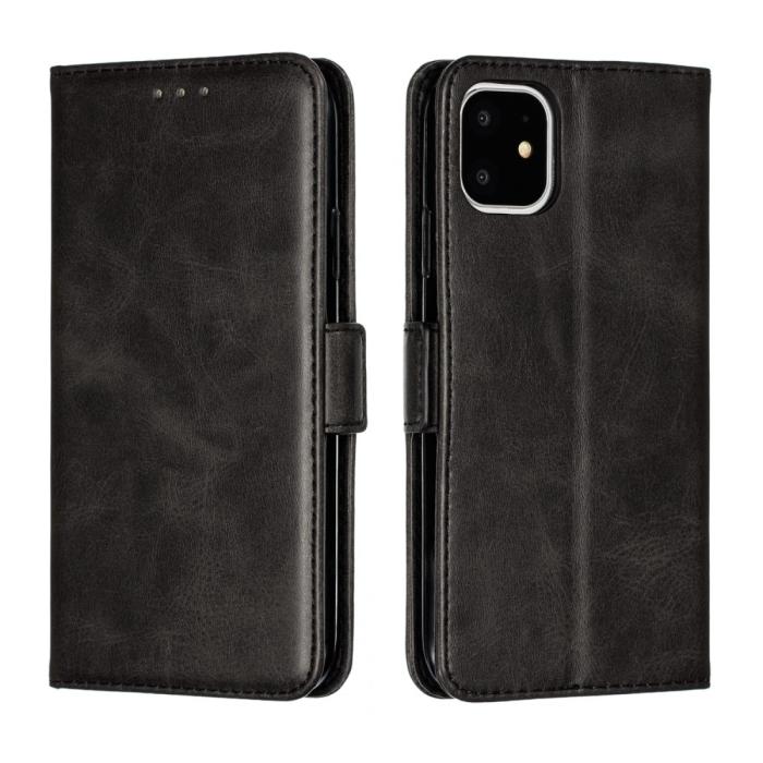 Bild 4, iPhone 11 - Plånboksfodral - Svart