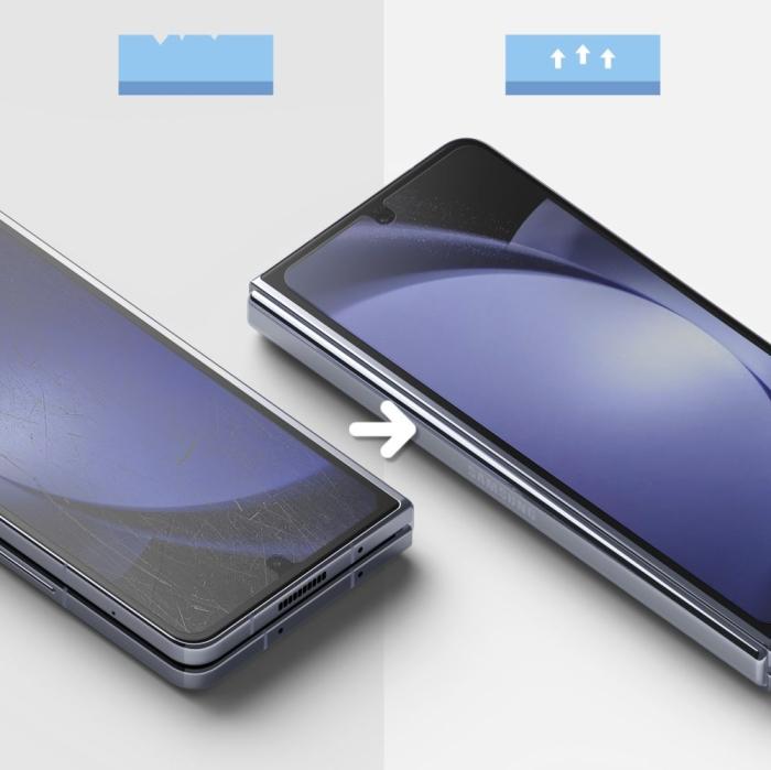 Bild 4, Ringke Galaxy Z Fold 5 Skärmskydd Skyddsfilm