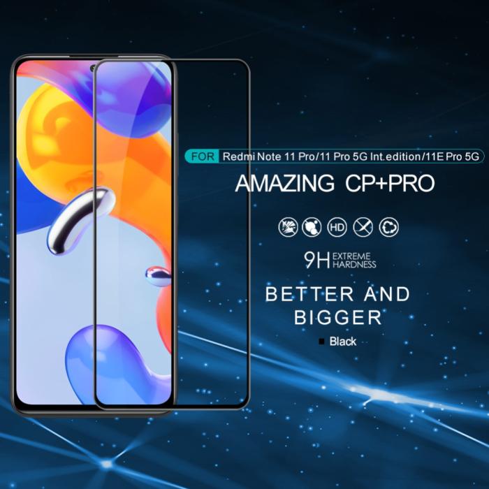 Bild 3, NILLKIN Xiaomi Redmi Note 11 Pro 5G Skärmskydd Pro+ Heltäckande