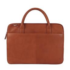 Buffalo PC 14" / Mac 15" Datorväska Slim Premium Läder Brun
