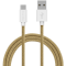 Smartline 2m 3A USB-C Fuzzy Laddningskabel Sand