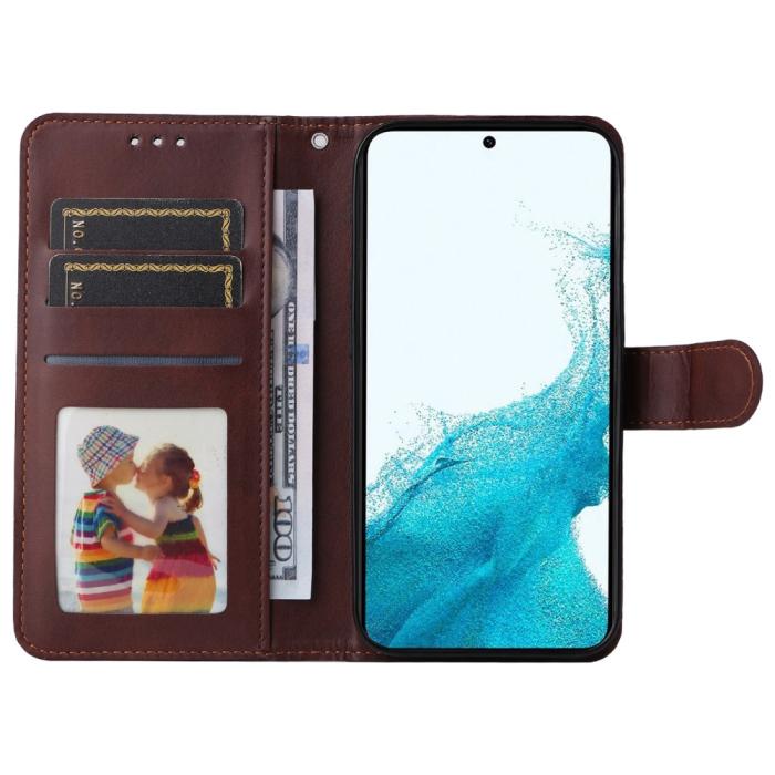 Bild 2, Samsung Galaxy A34 5G Fodral Läder Brun
