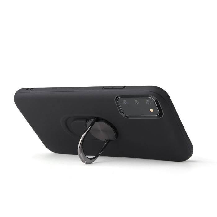 Bild 5, Samsung Galaxy A03s Skal Hybrid Ring Vinröd