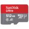 SanDisk MicroSDXC Mobil Ultra 512GB 150MB/s Inkl. Adapter