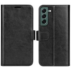 Samsung Galaxy S23 Plus Fodral Crazy Horse Svart