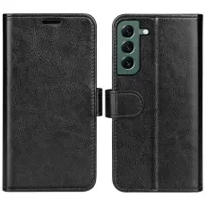 Samsung Galaxy S23 Plus Fodral Crazy Horse Svart