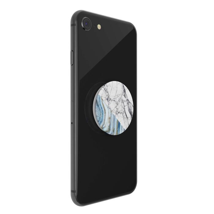 Bild 6, PopSockets Avtagbart Grip med Ställfunktion Aegean Marble