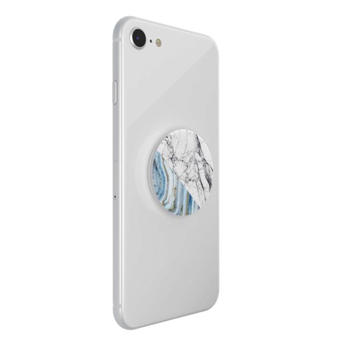 Bild 8, PopSockets Avtagbart Grip med Ställfunktion Aegean Marble